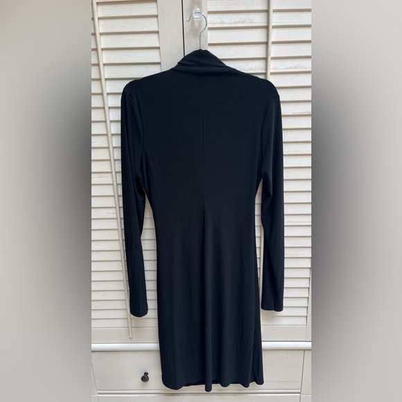 Norma Kamali - Long Sleeve Side Drape Dress - Black - Medium - New without tags - Picture 7 of 8
